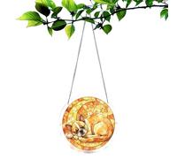 Acrylic Suncatcher Round, Rainbow Reflection Sign, Puzzle Dog Gear with Smart Style, Utility Aid for Daily Decor, Sun Mate, Light Aid for Mom Grandma Lady Man Birthday Door Garden Car Balcony