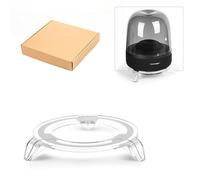 Acrylic Table Speaker Holder Suitable for Harman Kardon Aura Studio 3, Aura Studio 4, SoundSticks 4 Bluetooth Speakers (Transparent, 005-C001) 1-PCS