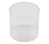 Acrylic Transparent Feeder Cover, Aquarium Feeding Shield with Precision Pores, Prevents Fish and Shrimp from Stealing Food, for Safe Eating and Reproduction in R (120mm)