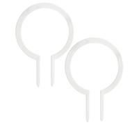 Acrylic Trellis, Clear Climbing Plant Stand, 7.87x5.51in Houseplant Support Stakes, Decorative Flower Stem Cage Holder for Ivy, Pothos, Indoor Pots, Balcony, Garden Display