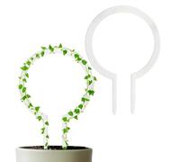 Acrylic Trellis on Indoor Plants, Set of 2 Clear Plant Support Frames, Transparent Houseplant Climbing Stand for Your Ivy Pothos Plant Balcony, Garden Decoration and Flower Stem Growth