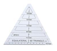 ACRYLIC TRIANGLE HIGH TRANSPARENCY QUILTING RULER FOR TAILOR MAKING