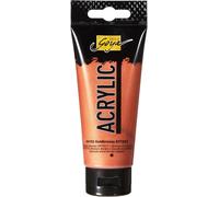 Acrylic, Tube De 100 Ml, Doré, Peinture Acrylique Crémeuse Polyvalente De Qualité Étude, À Base D'eau, Séchage Rapide Et Mat, 641628, Golden Bronze