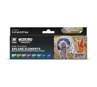Acrylicos Vallejo 080258 WizKids Arcane Elements, 8 x 8 ML, modèle 8 ML (Lot de 8)
