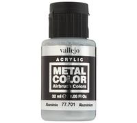 Acrylicos Vallejo 32 ml``Aluminium`` Couleur métal