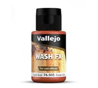 Acrylicos Vallejo Peinture de lavage pour modèle « Light Rust Wash » 35 ml
