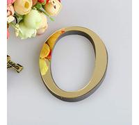 Acrylique 26 Lettres DIY 3D Miroir Stickers Muraux Stickers 6 '' Alphabet Miroir Autocollants Mur Art Décorations Murales Décor à la Maison Cadeaux pour Maison Salon Salle de Bains Chambre Bar