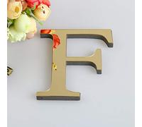 Acrylique 26 Lettres DIY 3D Miroir Stickers Muraux Stickers 6 '' Alphabet Miroir Autocollants Mur Art Décorations Murales Décor à la Maison Cadeaux pour Maison Salon Salle de Bains Chambre Bar