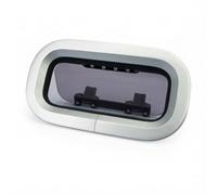 Acrylique aluminium de pont marine Écoutille,hublot Fenêtre ovale/rectangulaire pour bateaux, yachts, navires,RV