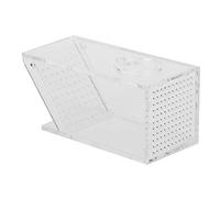 Acrylique Aquarium Aquarium Crabe ravageur piège Receveur boîte unidirectionnel piège éleveur boîte pour Petit Aquarium bébé Aquarium