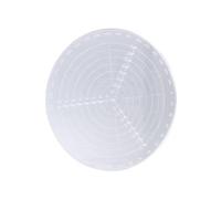 Acrylique Compas Lecture Blanc en Claire Menuiserie pour Tour, à Bois | Outil de Centrage pour Tourneur sur Bois, Diamètre 20cm, pour Rondins, Musique et Maison