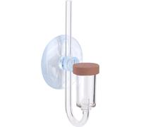 Acrylique -Dioxyde de carbone aquarium Compteur de bulles transparent Raffineur Réservoir à poissons Plantes aquatiques Diffuseur de pulvérisation de CO2