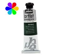 Pébéo 907232 Beaux-Arts Artiste Acrylique Extra Fine 1 Tube Vert Oxyde de Chrome 37 ml