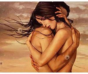 Acrylique Image Figure Peinture Pensée Femmes BRICOLAGE Peinture Par Numéros Mur Art Décor À La Maison Peinture Sur Toile 40x50cm