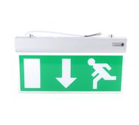 Acrylique LED éclairage sortie de secours signe sécurité évacuation indicateur lumière 110 - 220V