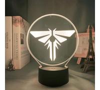 Acrylique Light Sign Game The Last Of Us 2 Coloré LED Night Light Pour Chambre Salle De Jeux Décor Usb Batterie De Bureau Lampe-16 Couleurs Avec Télécommande