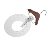 Acrylique Présentoir Rond pour Capsules de Manucure, Salon | Transparent, Surface Lisse et Aspect Moderne, pour Comptoir Beauté, Format Portable, Usage Polyvalent