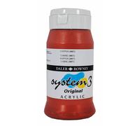 Acrylique System 3 - 500ml Daler Rowney - Cuivre (Hue)