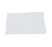 Acrylique Tableau Effaçable À Sec Tableau Magnétique Clair Réutilisable Arrondi Bords Vierge Memo Board pour Bureau École Maison 40x30cm