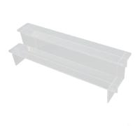 Acrylique Transparent 3 Niveaux pour étagère Ladder pour Parfums Bijoux - Design Démodulable Salon Bureau 29cm(2 layers 35cm)