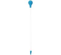 Acrylique Transparent Nourrisseur de Coraux Récifaux 40cm | Embout Souple en Caoutchouc, Poire Supérieure, Tube Silicone, Dosage Précis pour Anémones, Crevettes et Aquariums Récifaux
