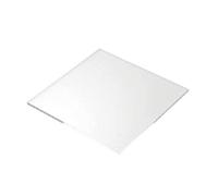 Acrylique Transparente Plaque Plexiglas Transparent Feuille acrylique transparente, épaisseur 3 mm, panneau carré en acrylique adapté aux panneaux de table et à la peinture, 200 × 200-200 × 500 mm, 2