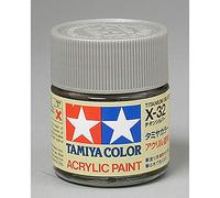 Acrylique X32, argent titane