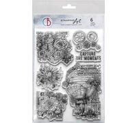 Acrylstempel 15x21 - Ciao Bella - Les rouages de l'imagination