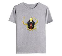 acsefire Assassination Classroom Print T Shirt Anime Korosensei Cosplay Costumes Hommes et Femmes Casual Sport Short Sleeve Tops