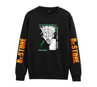 acsefire Dr.Stone col Rond Sweat Anime drôle Impression Pull Ishigami Senkuu Cosplay Costume Hommes Femmes