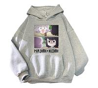 acsefire Femmes Hommes Anime À Capuche Komi Can't Communicate À Capuche Komi Shoko Cosplay Sweat Osana Najimi Dessin Animé Pull À Manches Longues