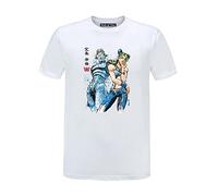 acsefire JoJo’s Bizarre Adventure Stone Ocean à Capuche classement des Rois t-Shirt imprimé Manga Harajuku Pull décontracté Kujo Jotaro Pull pour Les Fans d'anime