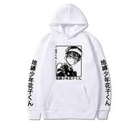 acsefire Sweat à Capuche Toilet-Bound Hanako-Kun Anime drôle imprimé Pull à Capuche Yugi Tsukasa Sweat Yugi Amane Cosplay Costume Hommes Femmes