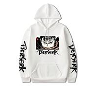 acsefire Sweat Anime Cosplay Unisex Berserk Sweat à Capuche à Manches Longues drôle Dessin animé Sport Pull pour Les Fans de Guts