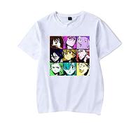 acsefire The Seven Deadly Sins T-Shirts à Capuche Meliodas Hawks T-Shirts The Seven Deadly Sins Diane Harlequin Gowther Merlin Escanor Ban Sweat Casual Harajuku Pull pour Hommes Femmes Adolescents