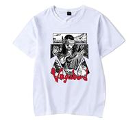 acsefire Vagabond T Shirts Musashi Miyamoto Top Musashi Miyamoto Pullover Vagabond Tshirts Casual Streetwear Vagabond Pullover