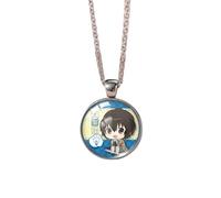 acsewater Bungou Stray Dogs Osamu Dazai Collier délicat Ranpo Edogawa Accessoires Atsushi Nakajima Bijoux Ryuunosuke Akutagawa Pendentif Anime Fans Collier unisexe