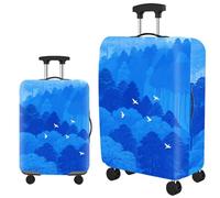 acsewater Housse Protection Valise Polyester Motifs Animaux Colorés Housse De Valise Protection Bien Ajusté sans Dérapage pour Les Déplacements Solo Et Les Excursions Locales