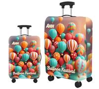 acsewater Housse Valise Protection Polyester Motifs De Dessins Animés Housse Valise Anti Rayures Anti Poussière pour Les Vacances D’été Et Les Voyages en Europe