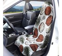 acsewater Housses de siège Avant pour Voiture Motif Fruits d'été Protection Universelle lavables Respirantes en Tissu éponge Accessoires de décoration intérieure pour Voiture 1 pièce/2 pièces