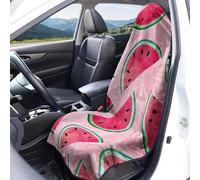 acsewater Housses de siège Avant pour Voiture Motif Fruits d'été Protection Universelle lavables Respirantes en Tissu éponge Accessoires de décoration intérieure pour Voiture 1 pièce/2 pièces
