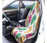 acsewater Housses de siège Avant pour Voiture Motif Fruits d'été Protection Universelle lavables Respirantes en Tissu éponge Accessoires de décoration intérieure pour Voiture 1 pièce/2 pièces