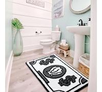 acsewater Tapis 100 Dollars Tapis d'argent Paillasson Porte d'entrée Charmant pour la Maison Le Couloir la Chambre à Coucher Cuisine