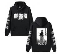 acsewater Vagabond Hoodie Musashi Miyamoto Top Vagabond Pullover Vagabond Hoodie Casual Streetwear Samurai of Japan Musashi Pullover
