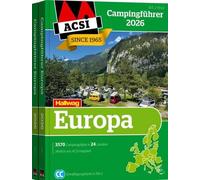 ACSI Campingführer Europa 2026: Bestehend aus 2 Bänden inkl. ACSI CampingCard Ermässigungskarte