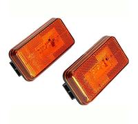 ACSUZ 2Pcs Truck Light 24V LED Side Marker Lamp Signal Lampe Voyant D'avertissement pour Scania 5 6 Series P Et R Cabs G T Series