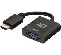 ACT 0,15 mètre, HDMI-A mâle vers VGA femelle, avec audio AC7535