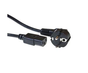 ACT 1.5m, CEE 7/7/ IEC 60320 C13 Noir 1,5 m CEE7/7 Coupleur C13