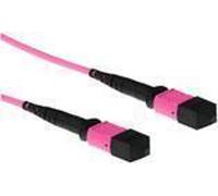 ACT 1 meter Multimode 50/125 OM4 polarity A fiber patch cable with MTP female connectors