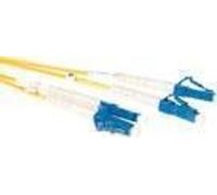 ACT 10 mètres LSZH monomode 9/125 OS2 fibre patch duplex avec connecteurs LC